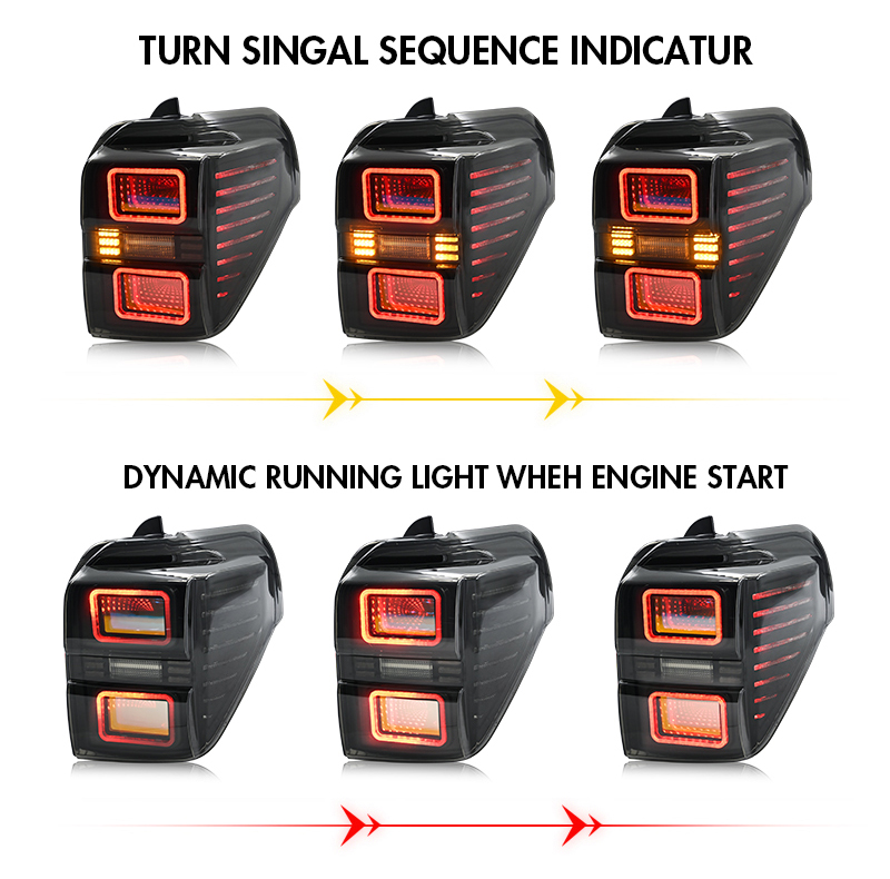 Toyota 4Runner Tail Lights CB-B215 For Toyota 4Runner (2010–2020) 17 4Runner Tail Lights