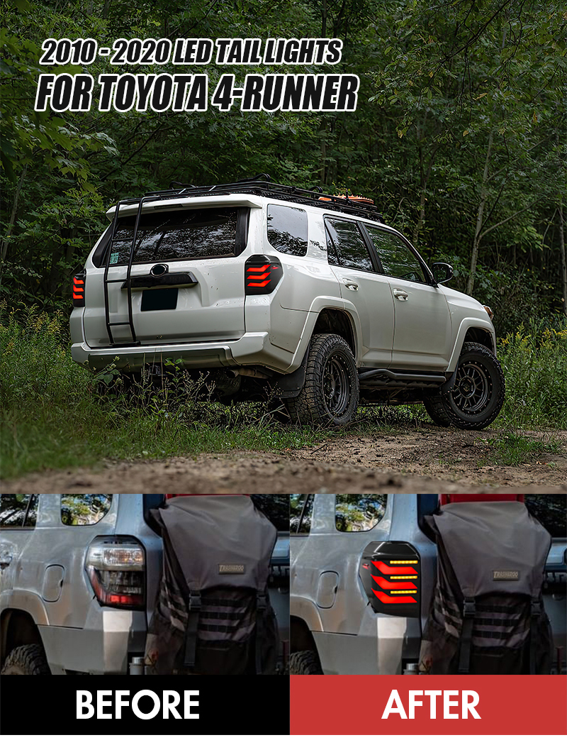 Toyota 4Runner Tail Lights CB-B604-S For Toyota 4Runner (2010–2020) 15 4Runner Tail Lights