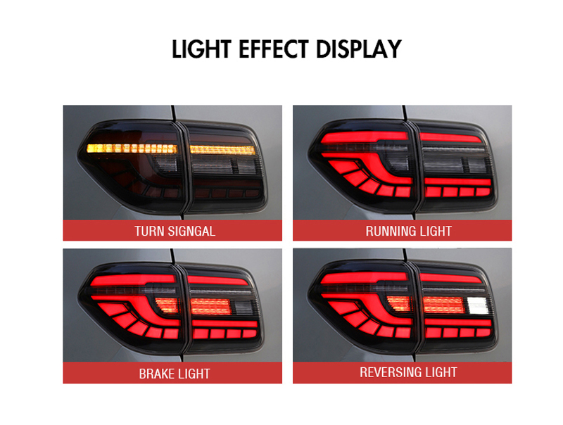Nissan Patrol Tail Lights TL-B119B For Nissan Patrol Y62 (2017–2020) 17 Patrol Tail Lights