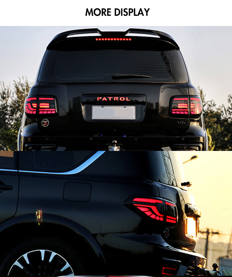 Nissan Patrol Tail Lights TL-B119B For Nissan Patrol Y62 (2017–2020) 19 Patrol Tail Lights