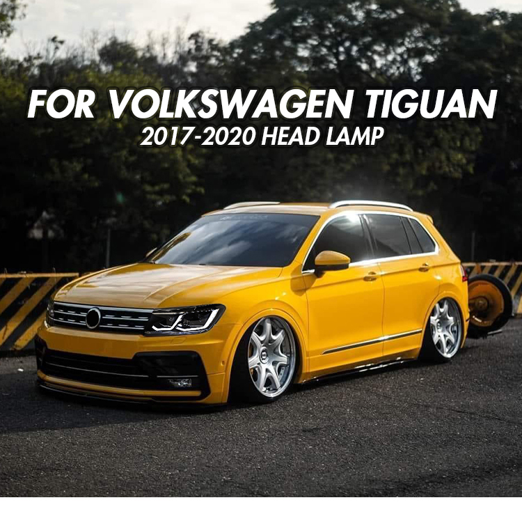 Volkswagen Tiguan Headlights TG-A186-C For Volkswagen Tiguan (2017–2020) Head Lamp 17 TIGUAN Headlights