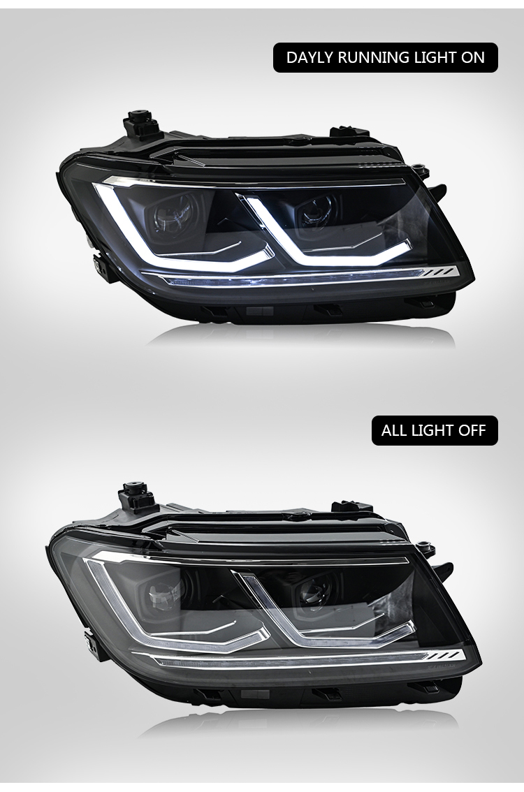 Volkswagen Tiguan Headlights TG-A186-C For Volkswagen Tiguan (2017–2020) Head Lamp 20 TIGUAN Headlights