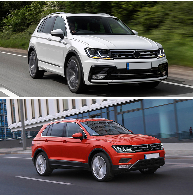 Volkswagen Tiguan Headlights TG-A186-C For Volkswagen Tiguan (2017–2020) Head Lamp 23 TIGUAN Headlights