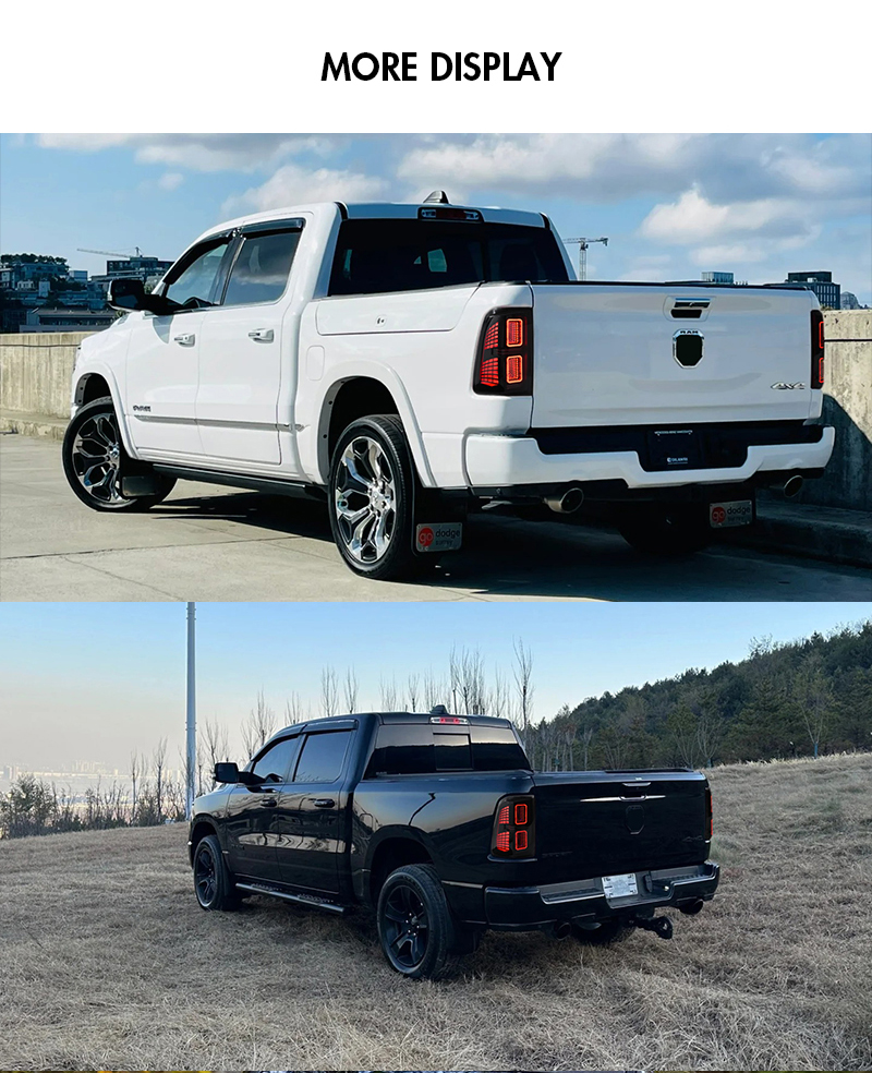 Dodge RAM Tail Lights RAM-B175-S For RAM 1500 (2009–2018) / 2500 (2013–2018) 19 Dodge RAM Tail Lights