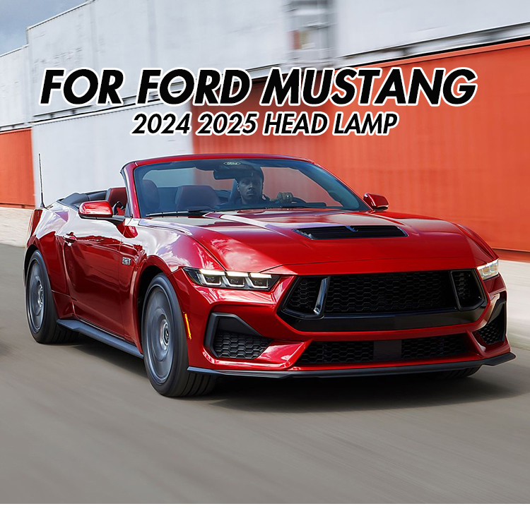 Ford Mustang Headlights Ford-A511-H For Ford Mustang (2024+) Head Lamp (OE Style) 15 Mustang Headlights