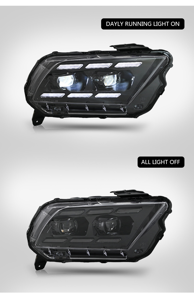 Ford Mustang Headlights Ford-A200 For Ford Mustang (2013–2014) 20 Mustang Headlights
