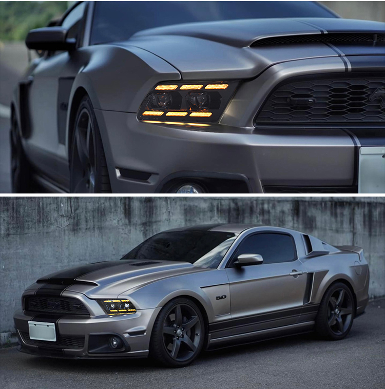 Ford Mustang Headlights Ford-A200 For Ford Mustang (2013–2014) 23 Mustang Headlights