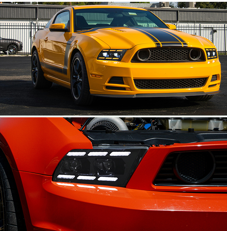 Ford Mustang Headlights Ford-A200 For Ford Mustang (2013–2014) 24 Mustang Headlights