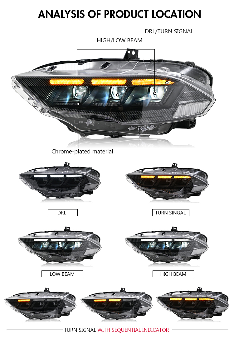 Mustang Headlights