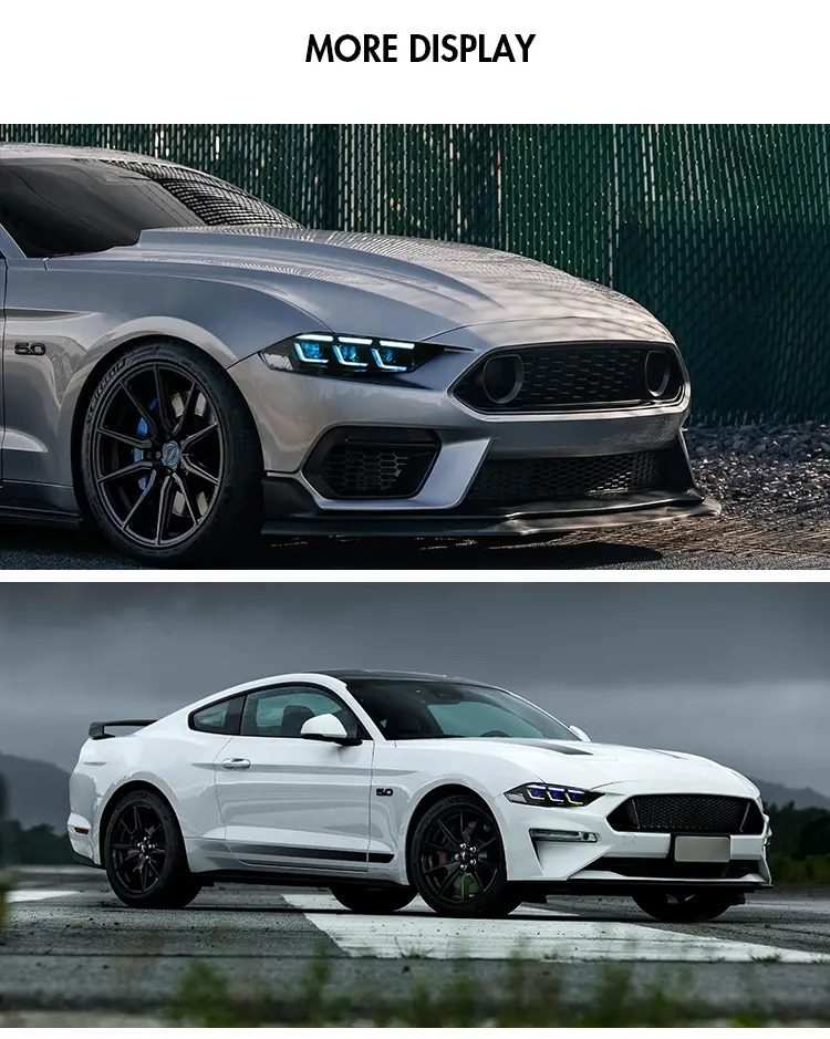 Ford Mustang RGB Headlights Ford-A202-RGB For Ford Mustang (2018–2023) Head Lamp 29 Mustang RGB Headlights