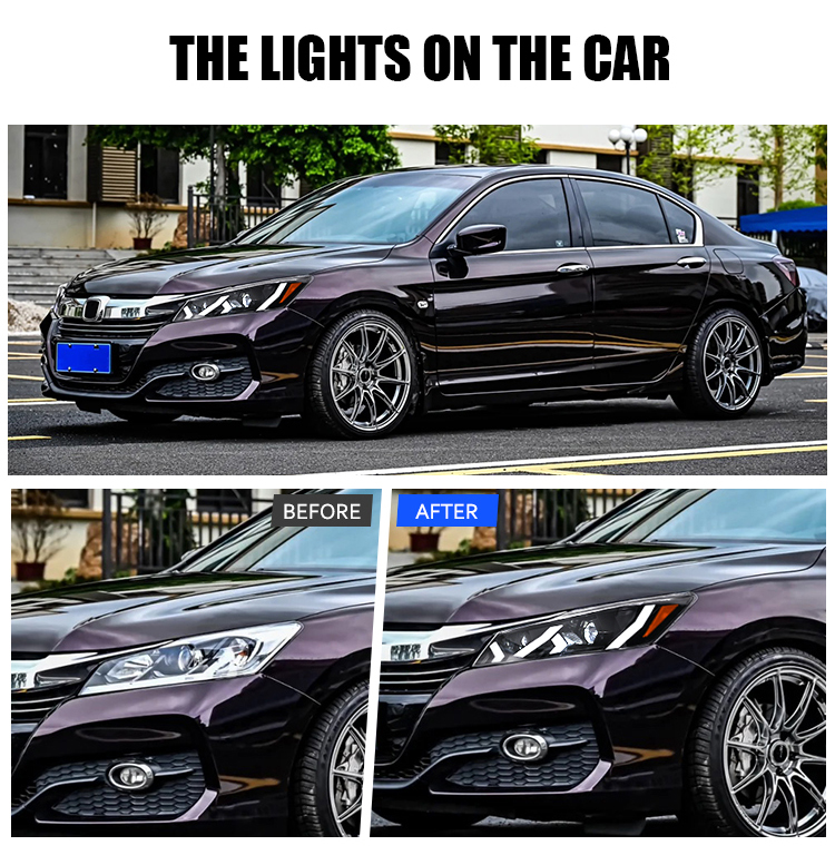 Honda Accord Headlights TT-YG-A503 / TT-YG-A503-E For Honda Accord (2016–2017) 18 Accord Headlights