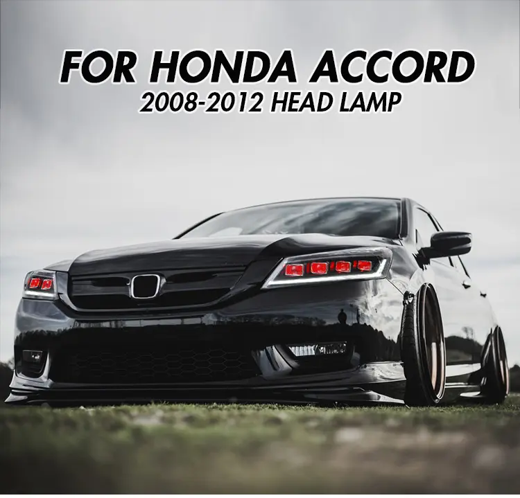 Honda Accord Headlights TT-YG-A165 / TT-YG-A165-E For Honda Accord (2008–2012) Head Lamp 19 Accord Headlights