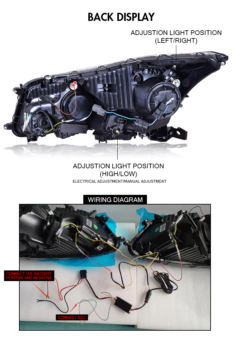 Honda Accord Headlights TT-YG-A165 / TT-YG-A165-E For Honda Accord (2008–2012) Head Lamp 23 Accord Headlights