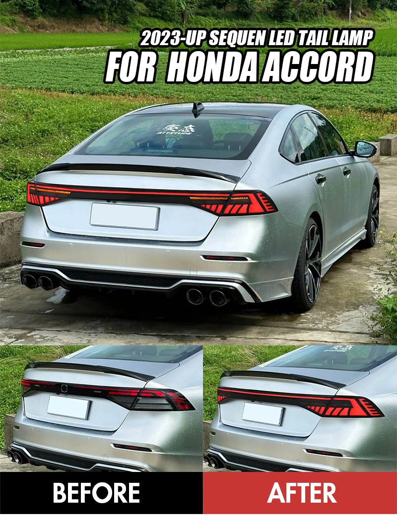 Honda Accord Tail Lights YG-B220G For Honda Accord (11th Gen) 17 Accord Tail Lights