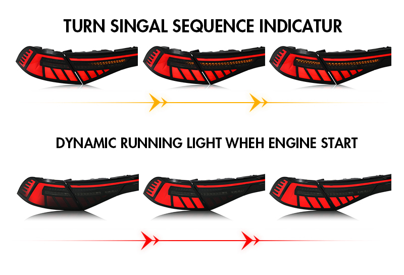Honda Accord Tail Lights YG-B220G For Honda Accord (11th Gen) 19 Accord Tail Lights