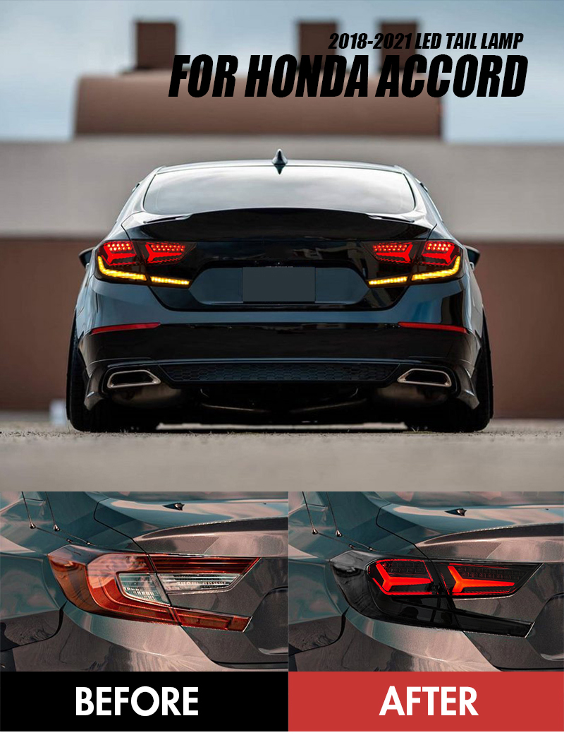 Honda Accord Tail Lights YG-B108E For Honda Accord (2018–2022) 11 Accord Tail Lights