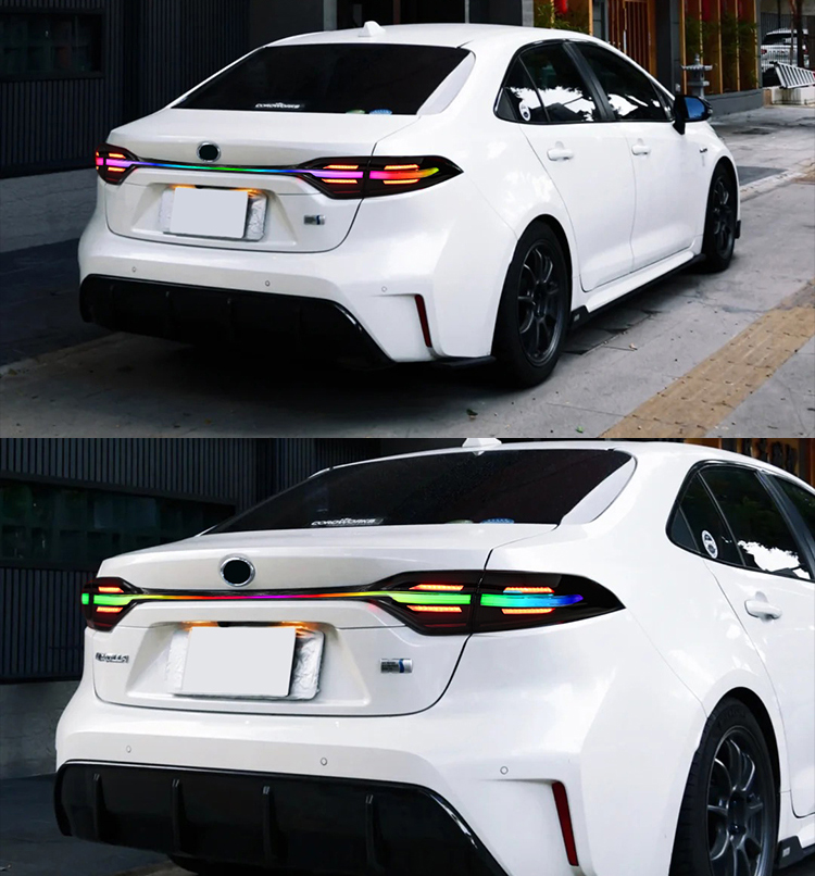 Luci posteriori Toyota US Corolla B105D-RGB Per Toyota US Corolla (2020–2024) 27 Corolla Tail Lights