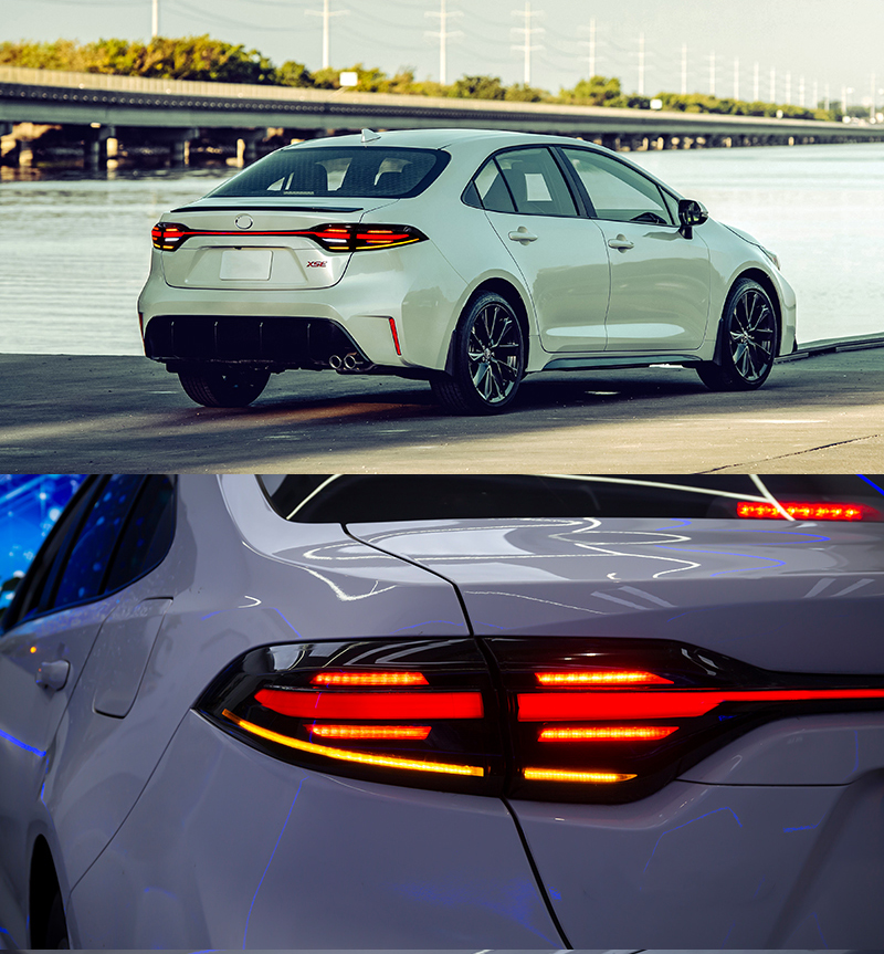 Toyota US Corolla Tail Lights TT-LL-B105D For Toyota US Corolla (2020–2024) 20 Corolla Tail Lights