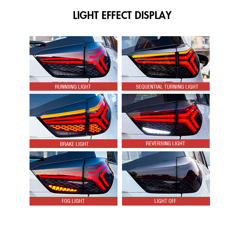 Honda Fit / Jazz Tail Lights FD-B109C For Honda Fit / Jazz (2021) 21 Jazz Tail Lights