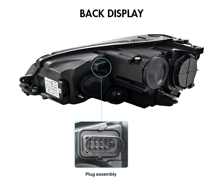 Volkswagen Golf 7 Headlights GLF-A282-A For VW Golf MK7 (2015–2017) Head Lamp 23 Golf 7 Headlights