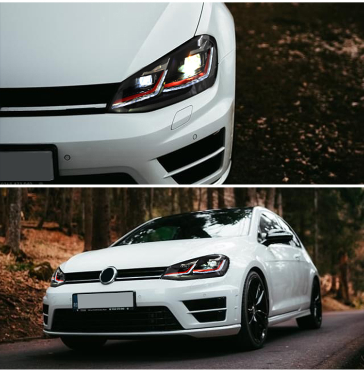 Volkswagen Golf 7 Headlights GLF-A282-A For VW Golf MK7 (2015–2017) Head Lamp 26 Golf 7 Headlights