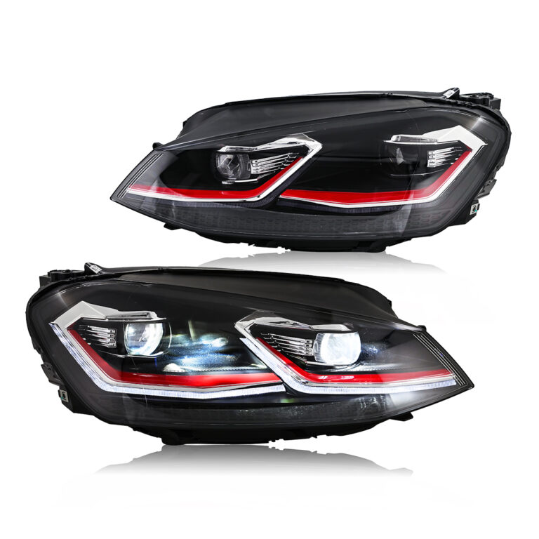 Lampu Depan Volkswagen Golf MK7 GLF-A282-G7 Untuk Volkswagen Golf MK7 (2015–2017) - Tampilan Detil