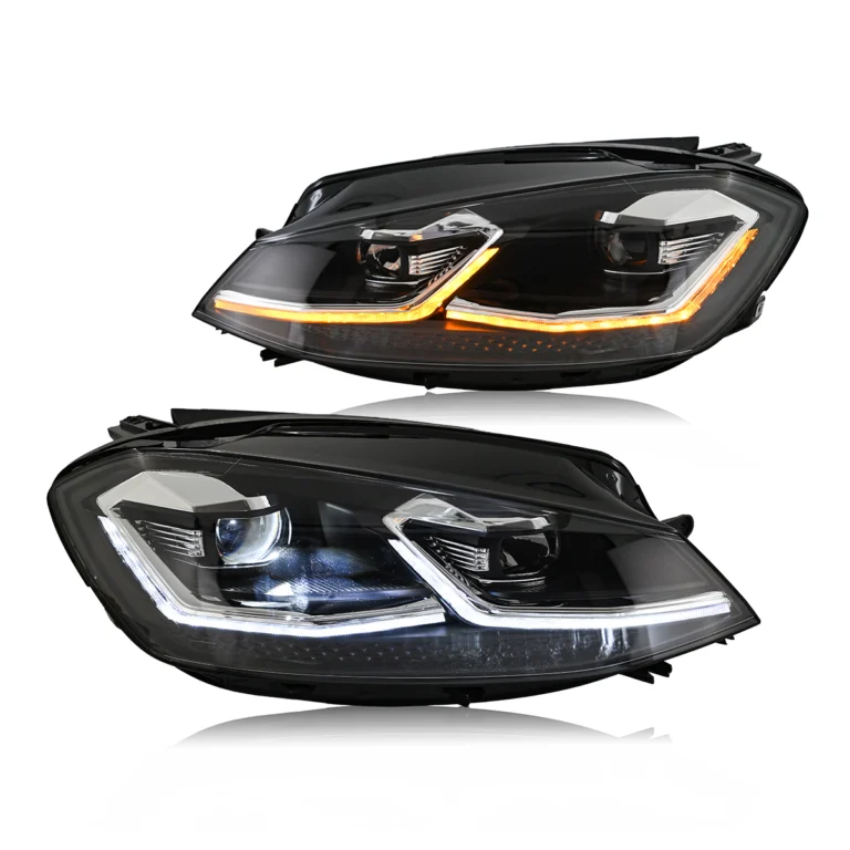 Lampu Depan Volkswagen Golf MK7.5 GLF-A282-G7.5 Untuk Volkswagen Golf MK7.5 (2018–2021) - Tampilan Detil