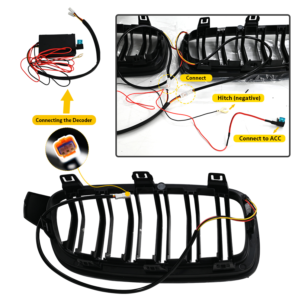 BMW 3 Series F30 Illuminated Front Grille 30 Illuminated Front Grille