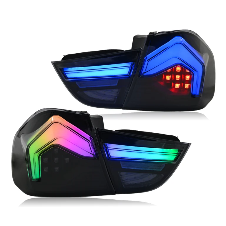 BMW 3 Series Tail Lights E90-B204-RGB For BMW E90 LCI (2009–2012) - Detail View