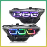 Ford Mustang Headlights YM-A530-RGB For Ford Mustang (2024–Present) - Product Gallery Thumbnail 2