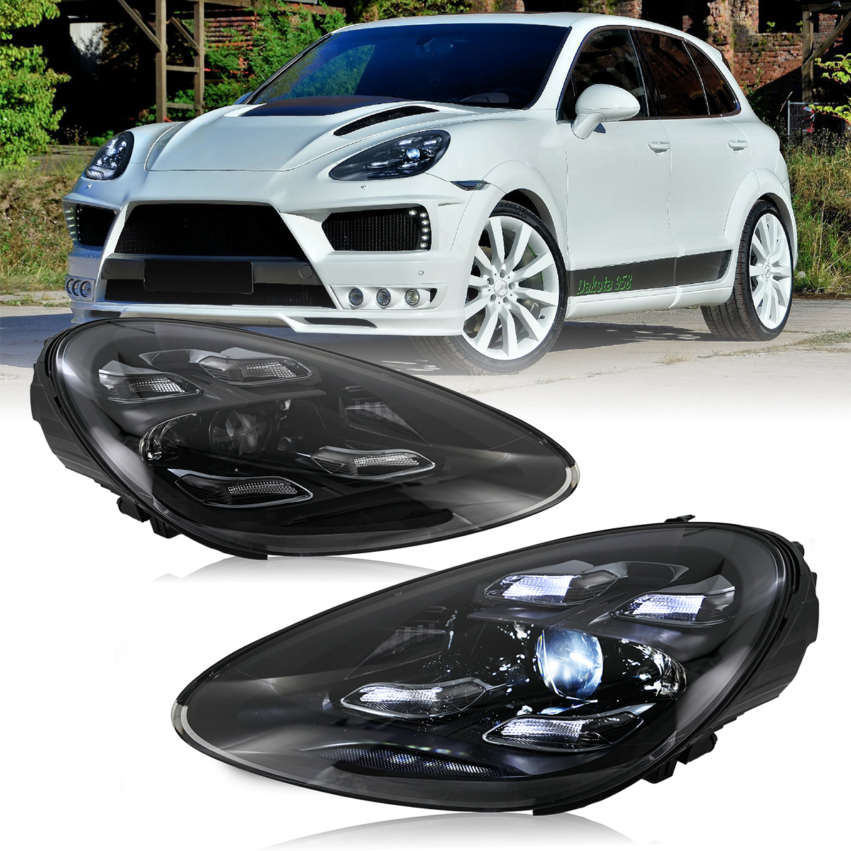 Cayenne 958.1 Headlights