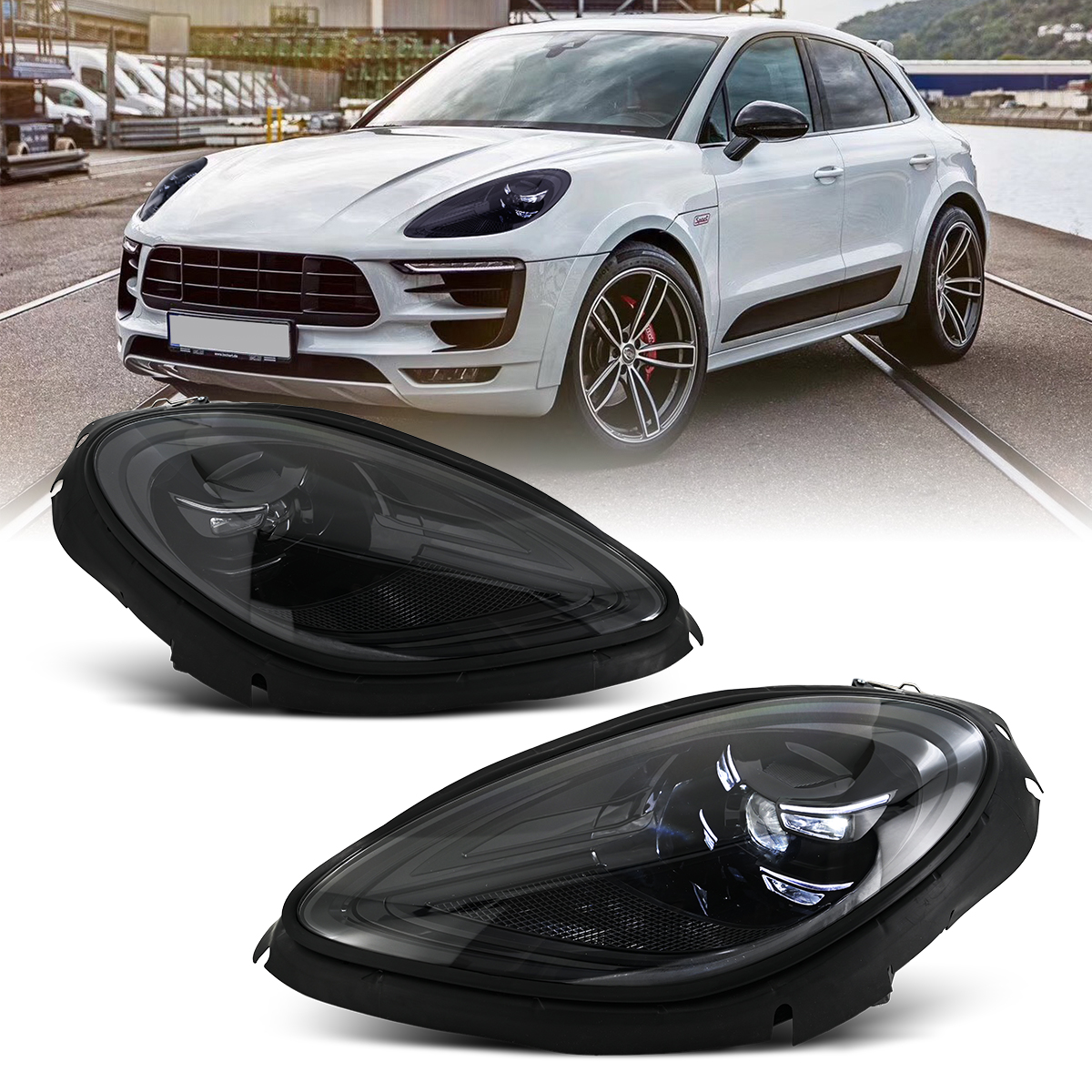 Macan 95B.1 Headlights