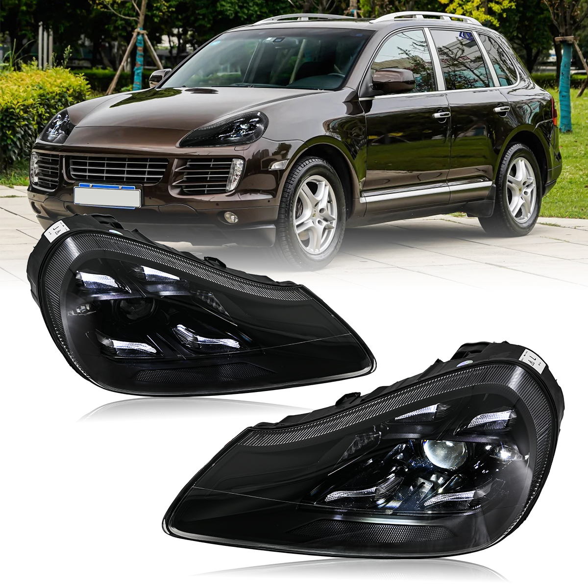 Cayenne 957 Headlights