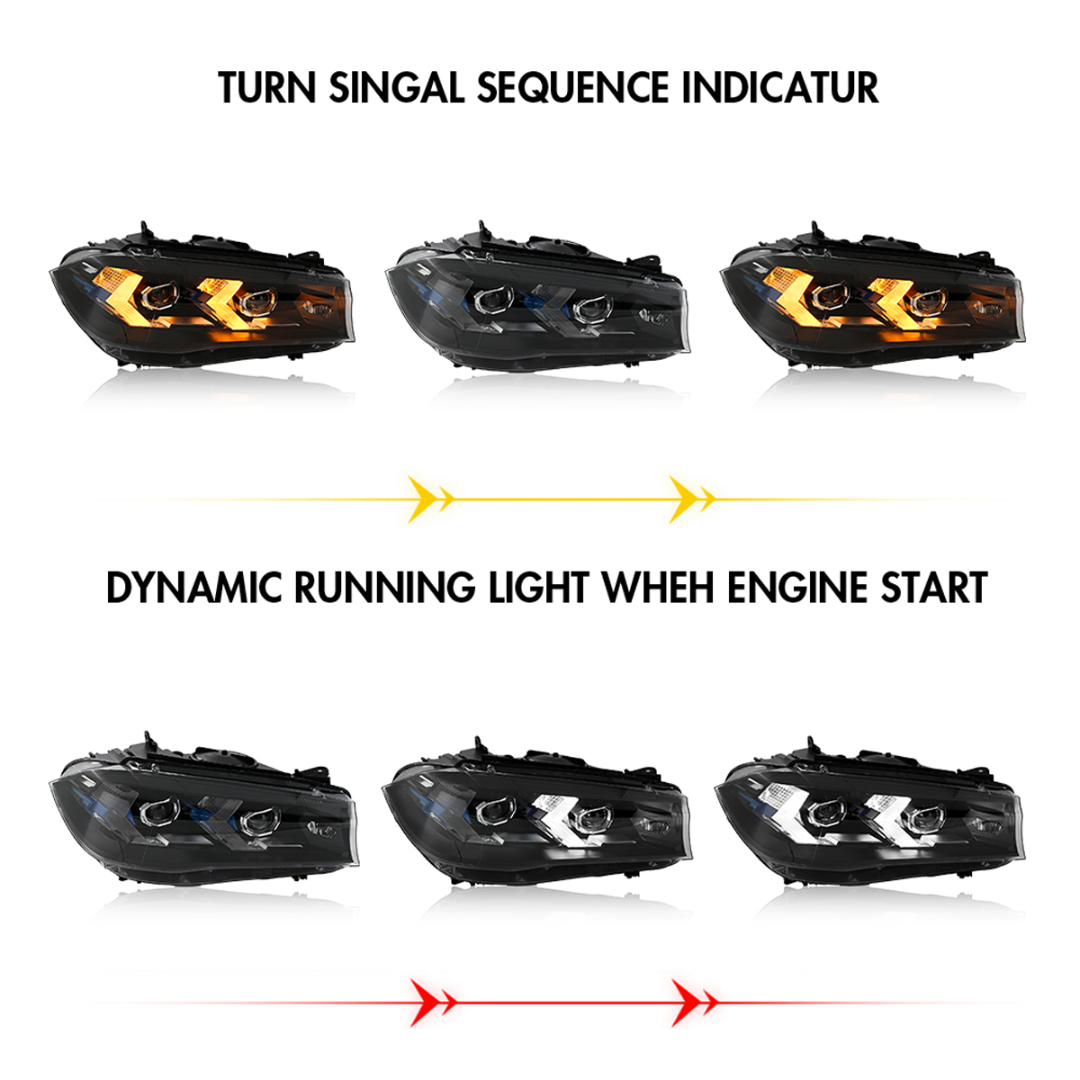 X5 F15 Headlights
