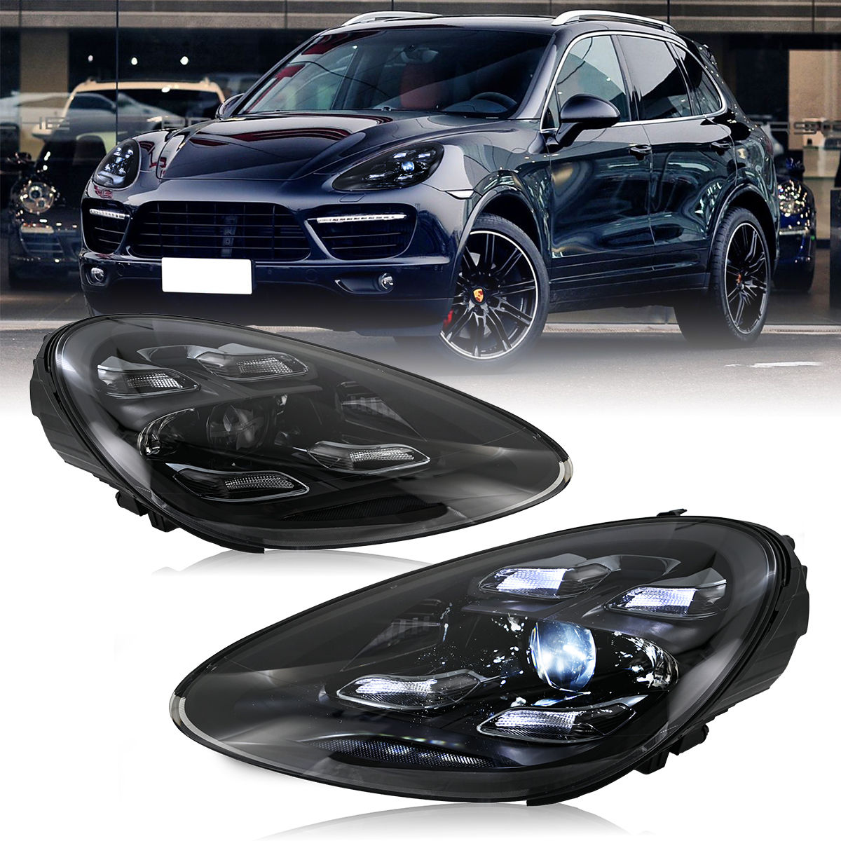 Cayenne 958.1 Headlights