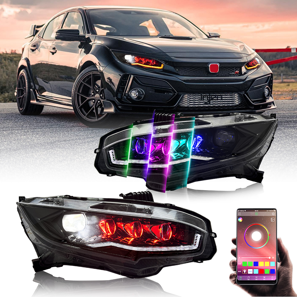 Civic Headlights