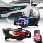 Fari Honda Civic SY-A110S Per Honda Civic (2016–2021) - Miniatura della galleria del prodotto 4