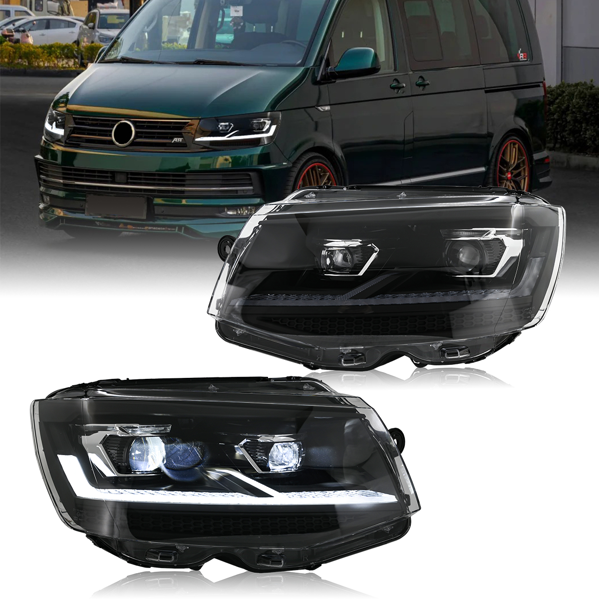 Volkswagen T6 Headlights