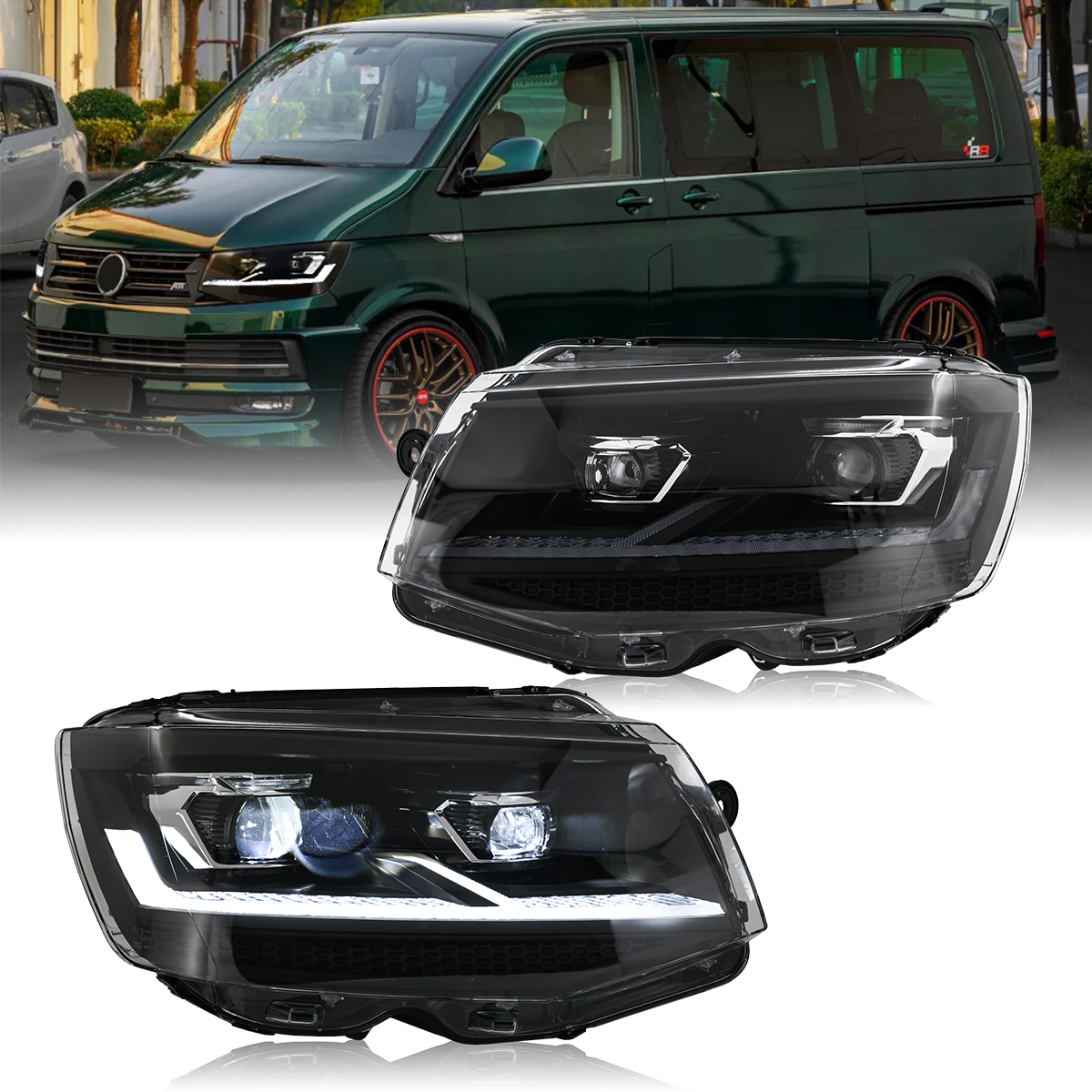 Volkswagen T6 Headlights