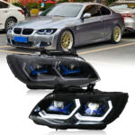 BMW E92 المصابيح الأمامية E92-A208-2-B لسيارات BMW 3 سلسلة E92 E93 LCI - صورة مصغرة لمعرض المنتجات 4