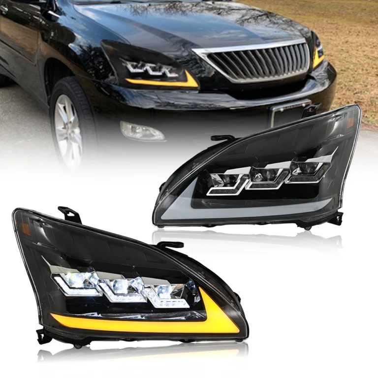 Lexus RX Headlights RX-A537 For Lexus RX330 / RX350 / RX400h (2004–2009) - Main View