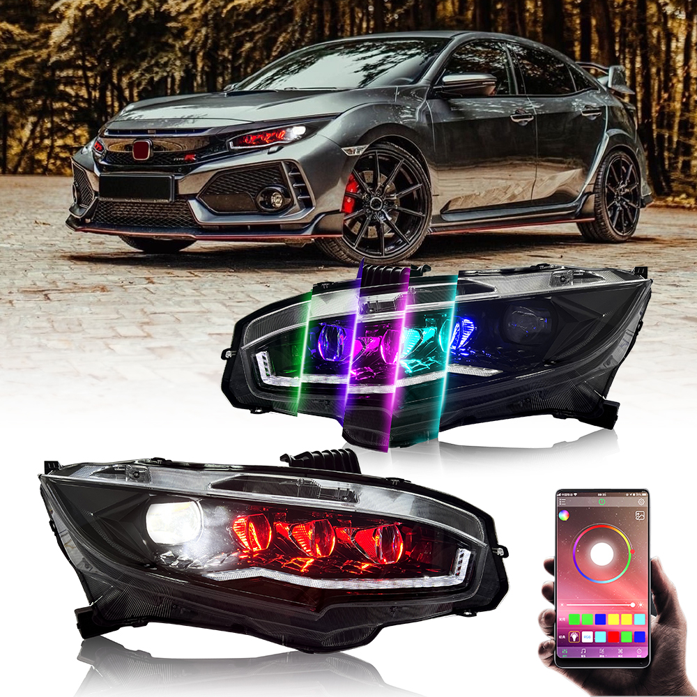 Civic Headlights