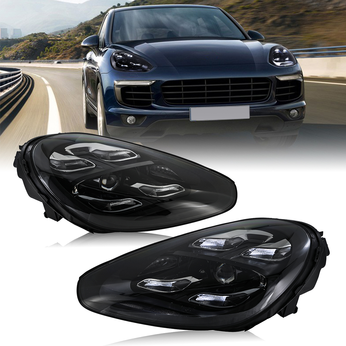 Cayenne 958.2 Headlights