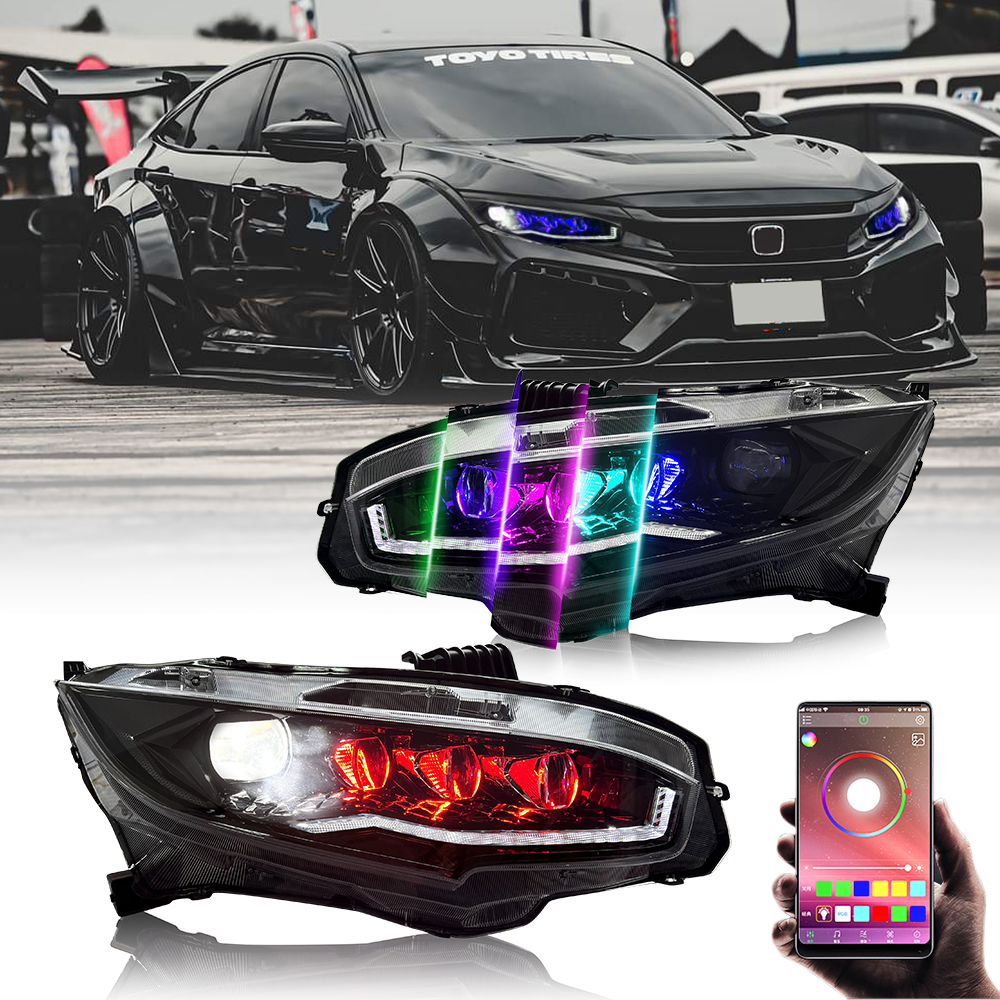 Civic Headlights