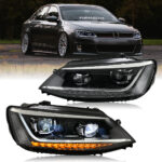 Volkswagen Jetta Headlights DZ-A547 For Volkswagen Jetta - Миниатюра галереи продуктов 1