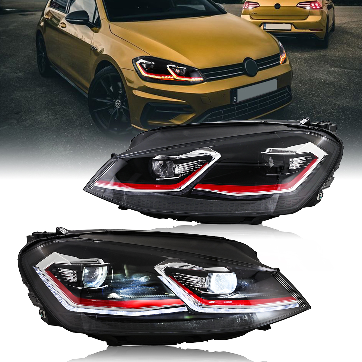Golf MK7 Headlights