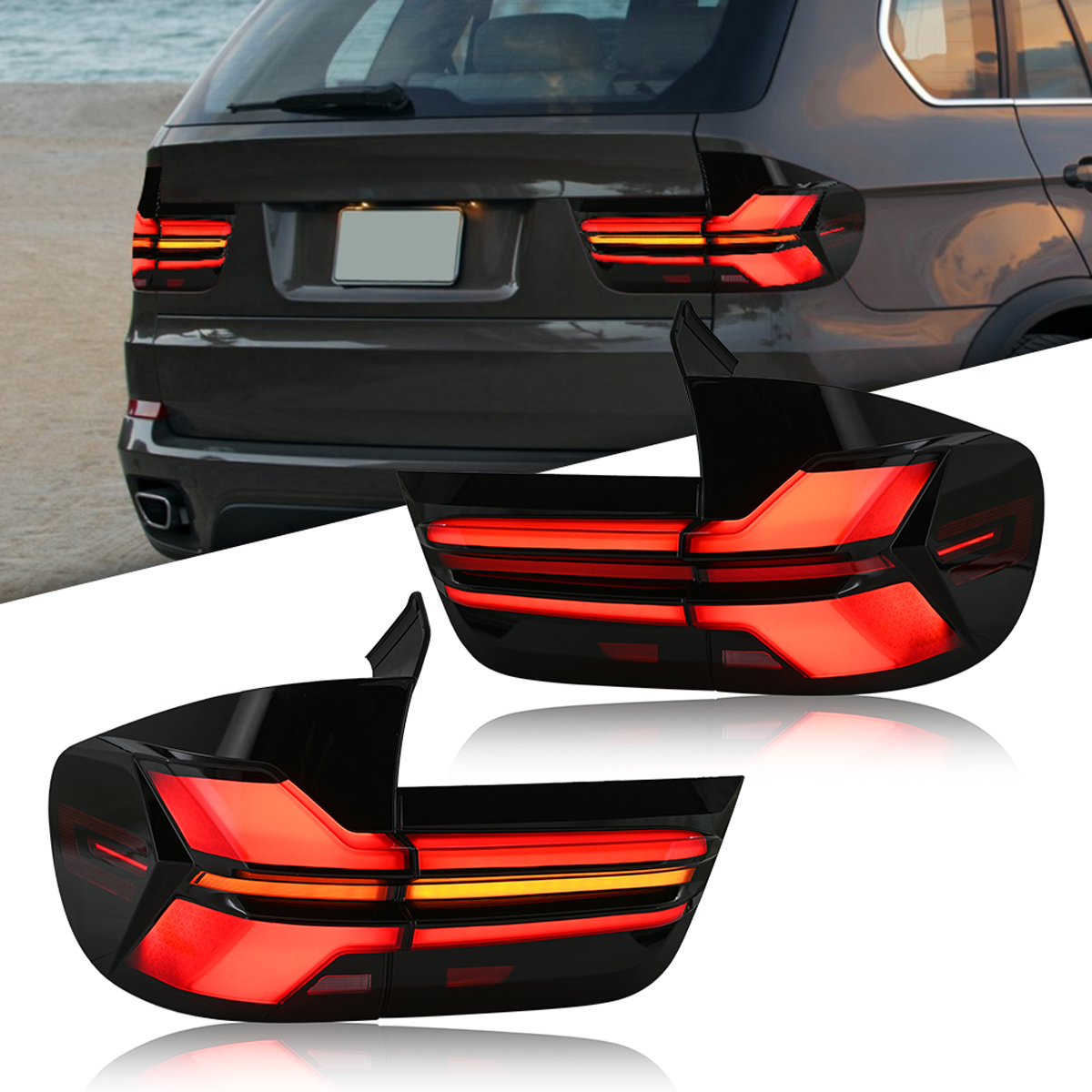 BMW X5 Tail Lights F15-B288 For BMW X5 E70 (2011–2013) - View 8