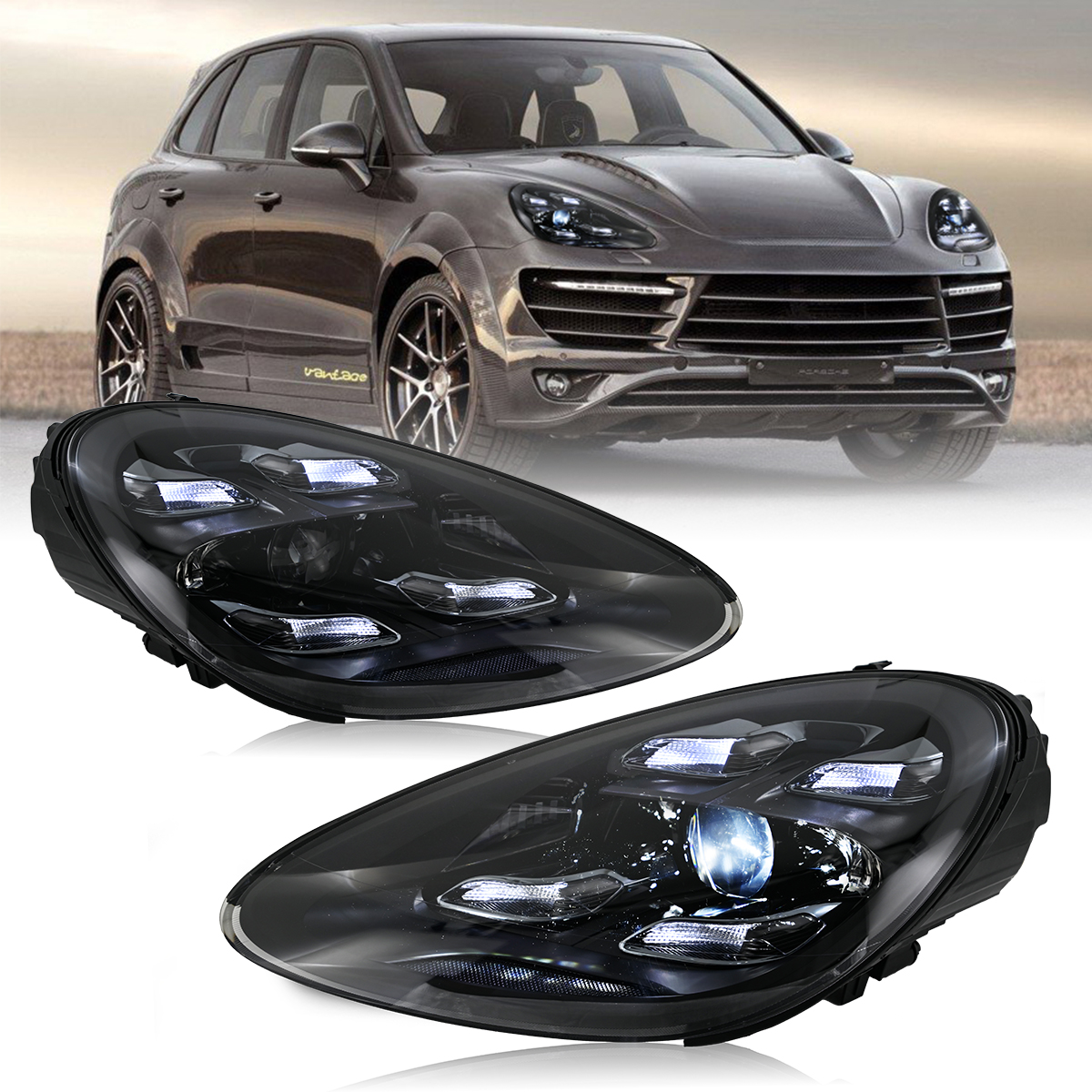 Cayenne 958.1 Headlights