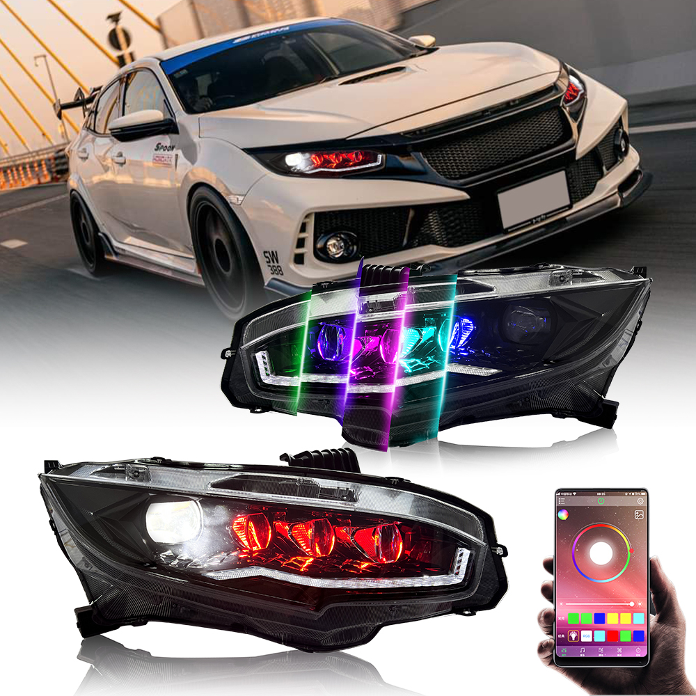 Civic Headlights