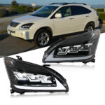Lexus RX Headlights RX-A537 For Lexus RX330 / RX350 / RX400h (2004–2009) - Gambar Kecil Galeri Produk 5